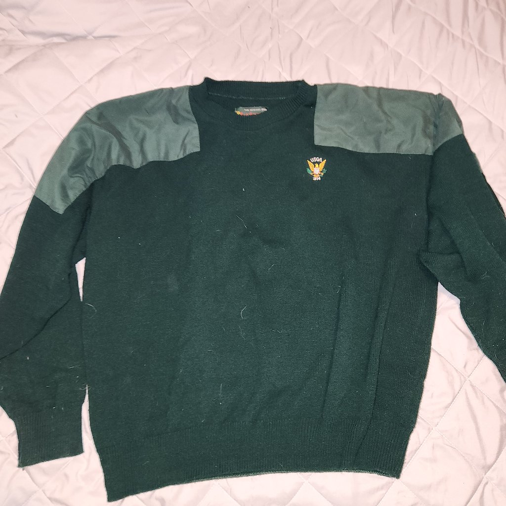 Vintage Rain Swetter Green Size Xxl Water Repellent